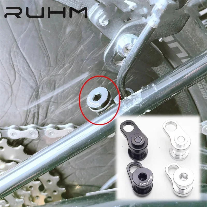 

Ruhm brake cable fixing screw for brompton brake line fixed Wire guide
