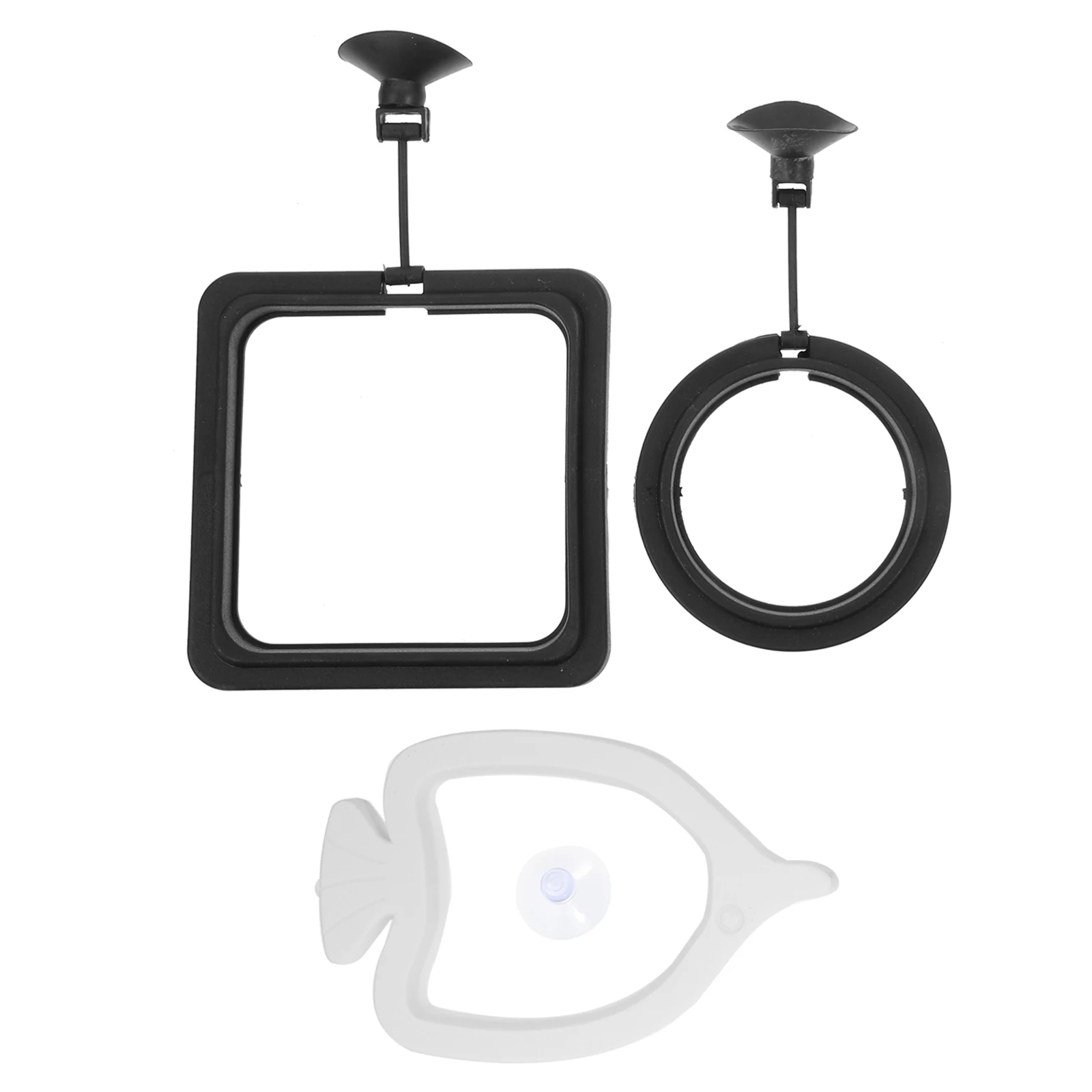 

3pcs Portable Rings Aquarium Feeder Circles Reusable Aquarium Feeding Rings Fish Tank Accessories Wear Resistant Smooth Bright