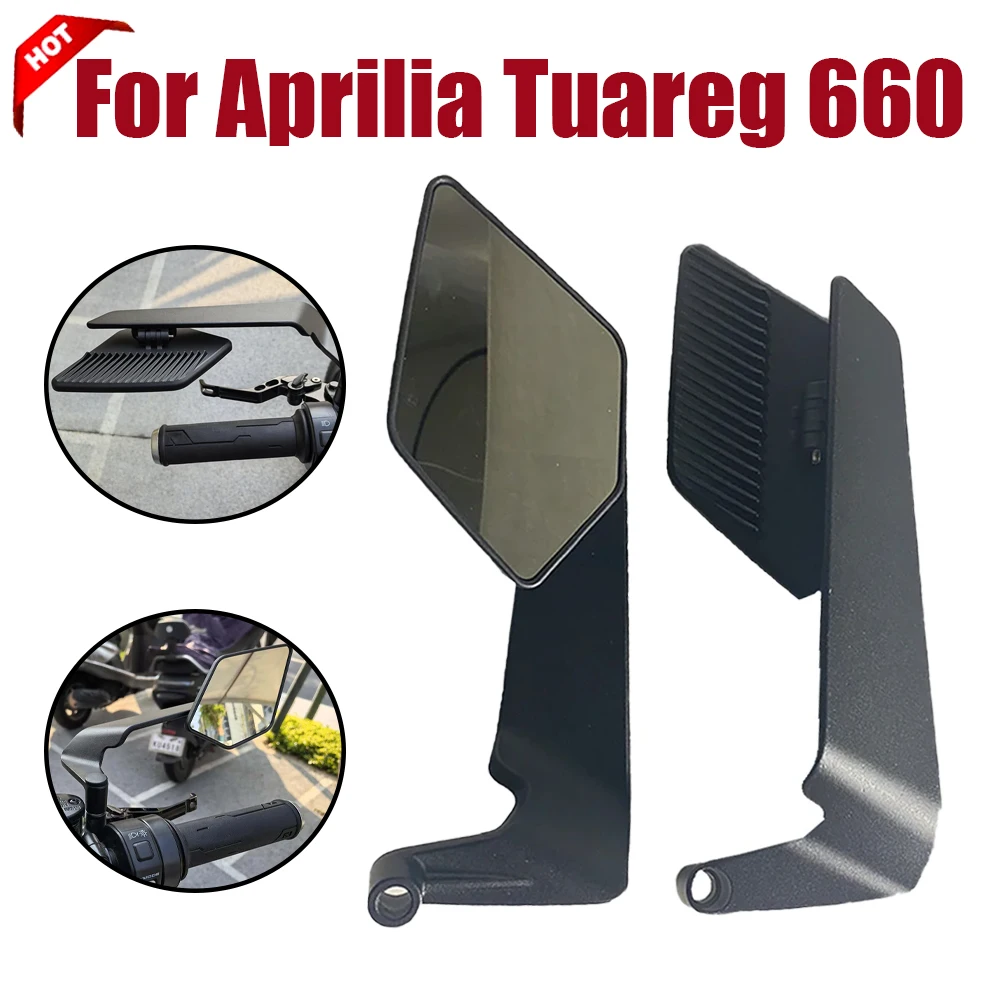 

Rearview Mirrors Stealth Winglets Wing Side Mirror Accessories For Aprilia Mana 850 Dorsoduro 1200 750 900 Tuono 125 1000 Tuareg