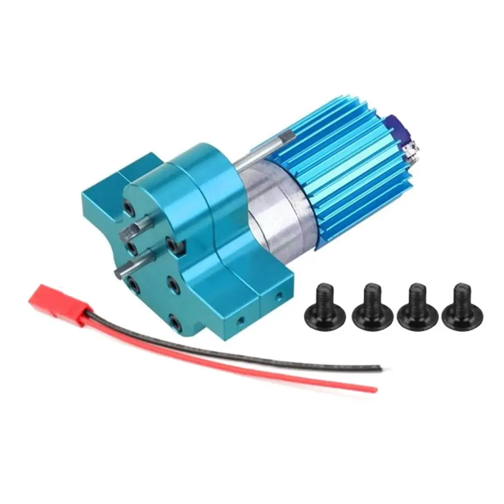 RC, металлическая смена с щеточным двигателем 370 для радиоуправляемого автомобиля WPL B1, B-16, C-14, C-24, , B-26, B-36, Q61, Q60