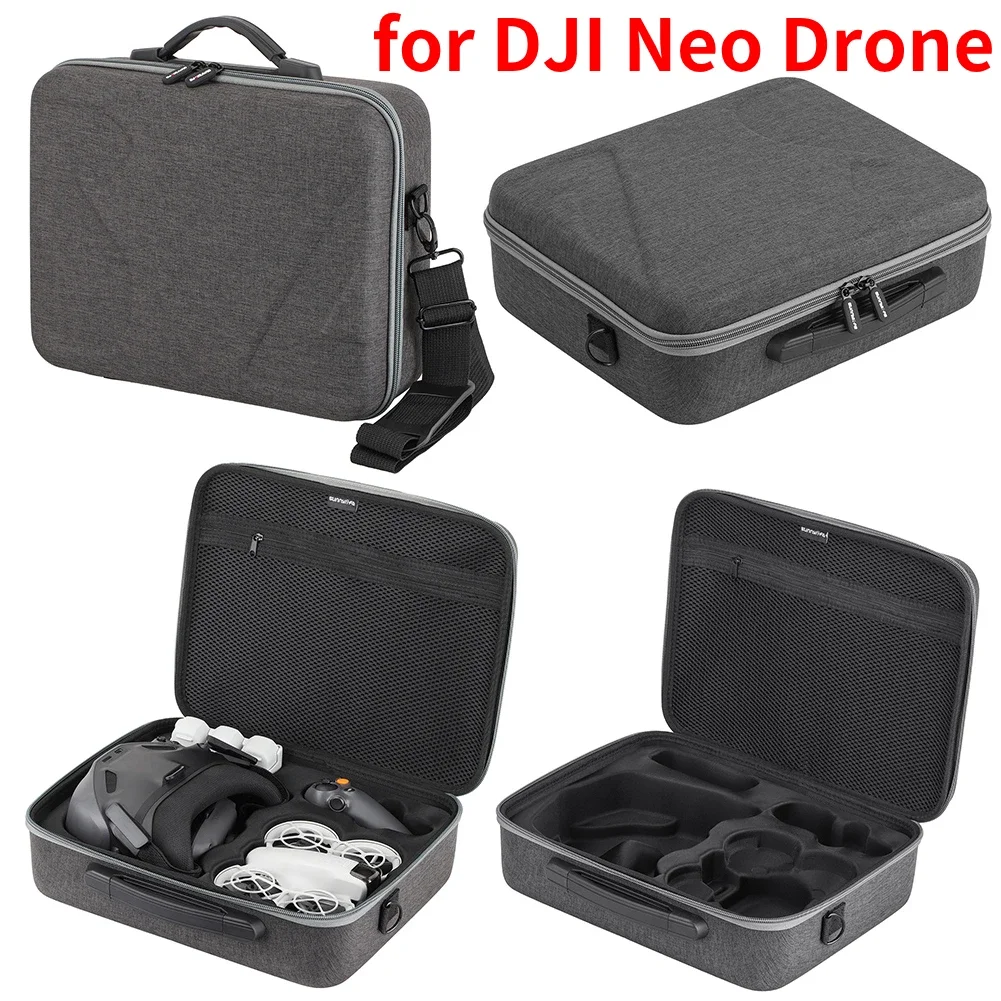 

Портативная дорожная сумка для хранения, защитный чехол, жесткая сумка на плечо, дорожный чехол для DJI Neo Drone, очки N3 и аксессуары для батарей