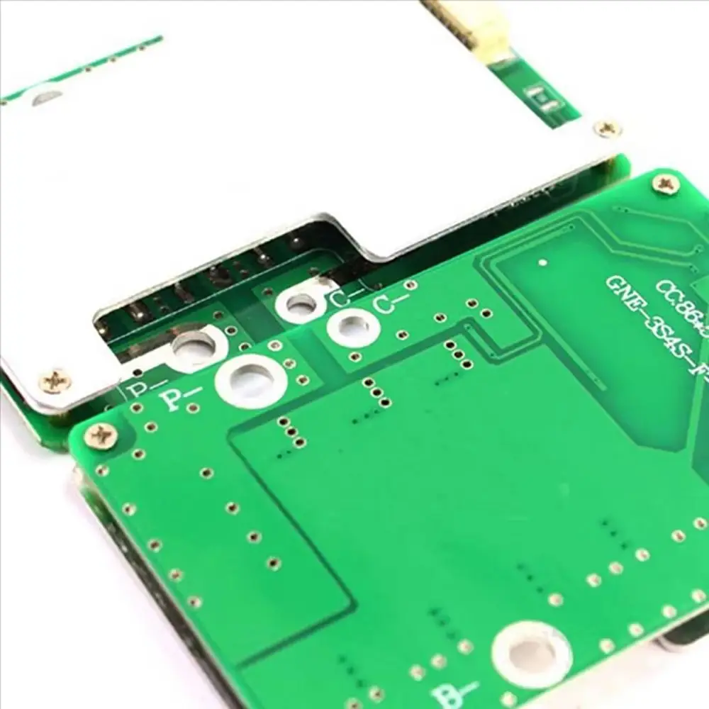 1Pcs Power Battery Balance/Enhance Lithium Battery Protection Board with Balanced Charging 4S 12V 100A PCB Protection Board