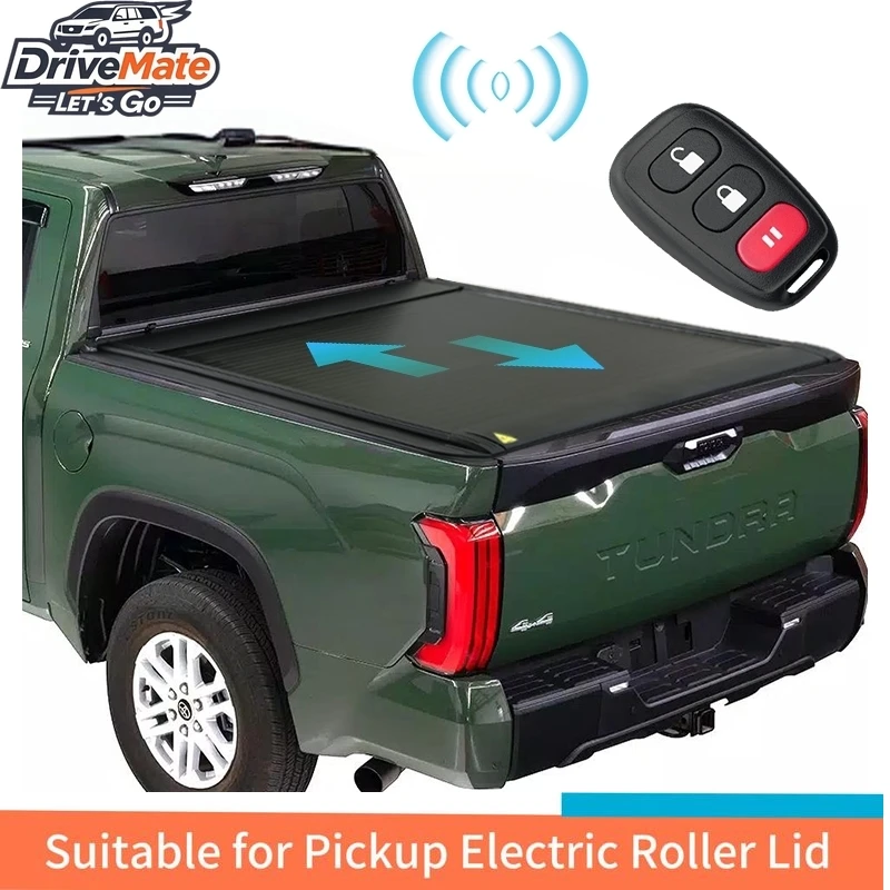 

Roller Lid For Toyota Tundra Pickup Truck Electric Tonneau Cover Retractable Hard Folding Aluminum Alloy Ute Lid Bed Uptodate Mo