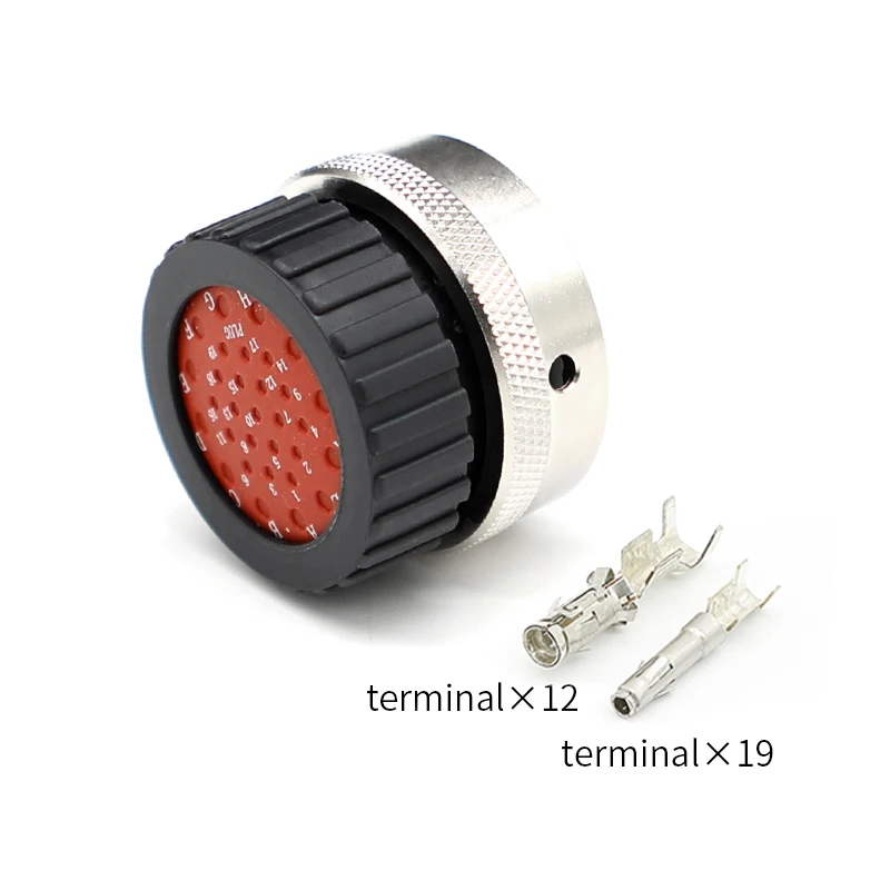 192900-0056 Automotive waterproof connector plastic case connector ITT type 31-hole female head round aviation plug