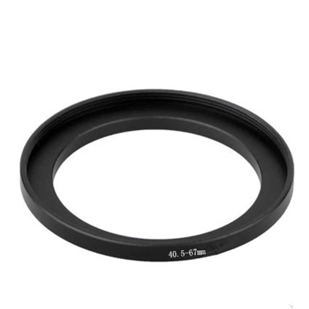 Anillo de filtro de aumento negro de aluminio, adaptador de lente para Canon, Nikon, Sony, DSLR, 40,5mm-67mm, 40,5-67mm, 40,5 a 67