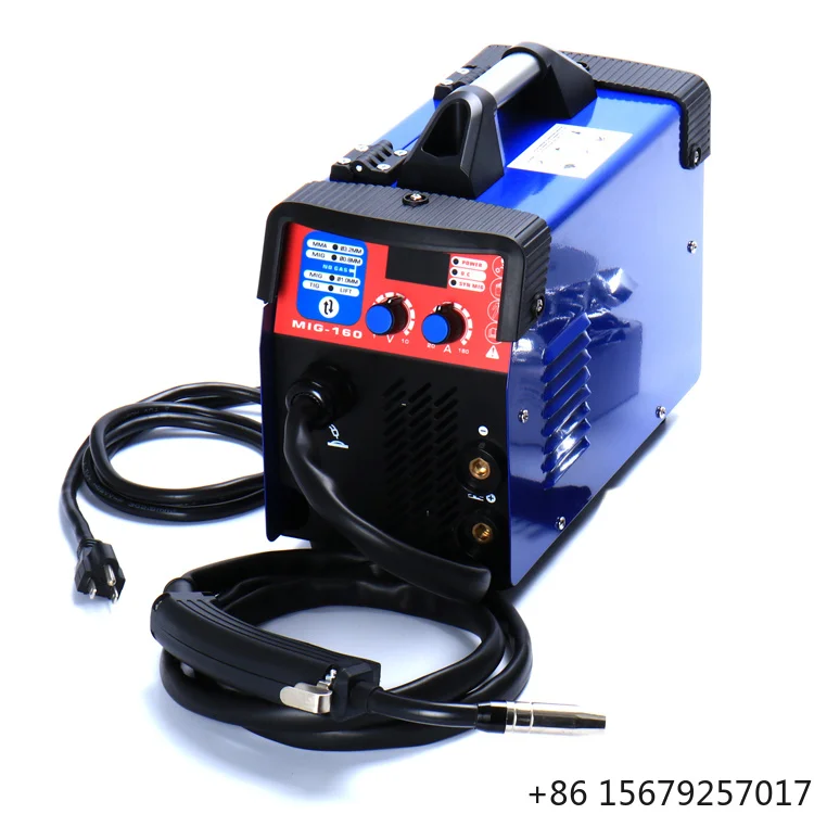 220v 160 Amp Portable Arc Welding Machine Airless 3 in 1 Mig Modern Welding Machine