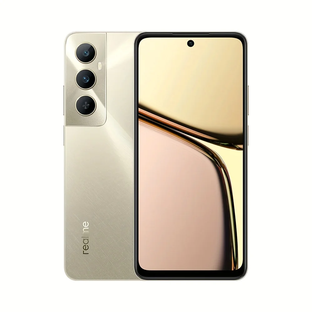 Realme C65 6,67 ''8 + 256GB Helio G85 Android 14 pantalla para teléfono inteligente gestos de aire NFC 50MP cámara AI 45W carga SUPERVOOC 5000mAh