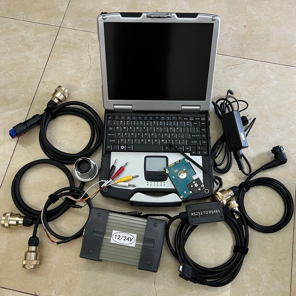 for Mercedes Old Cars Auto Diagnose Tool Mb Star C3 Sd Connect 3 with V2014.12 Software SSD in CF31 i5 Laptop Fully Kit or SSD