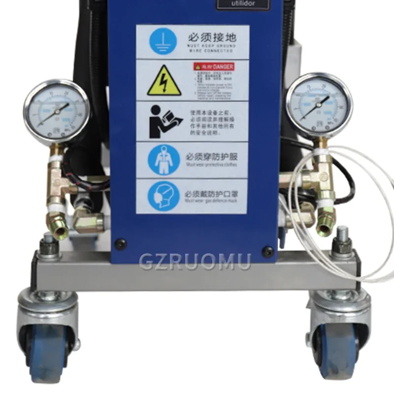 Spray Foam Insulation Machine -Polyurethane Wall Injection Equipment, Suitable for Waterproof Coatings 220V/5000W