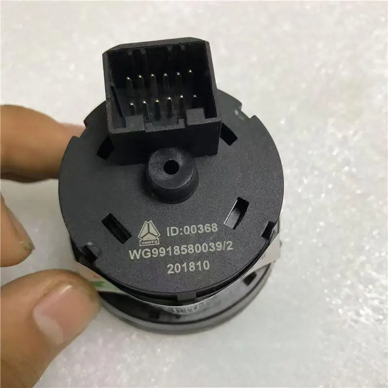 Howo-回転式ヘッドライトスイッチwg9918580039,トラックt7h,オリジナル品質