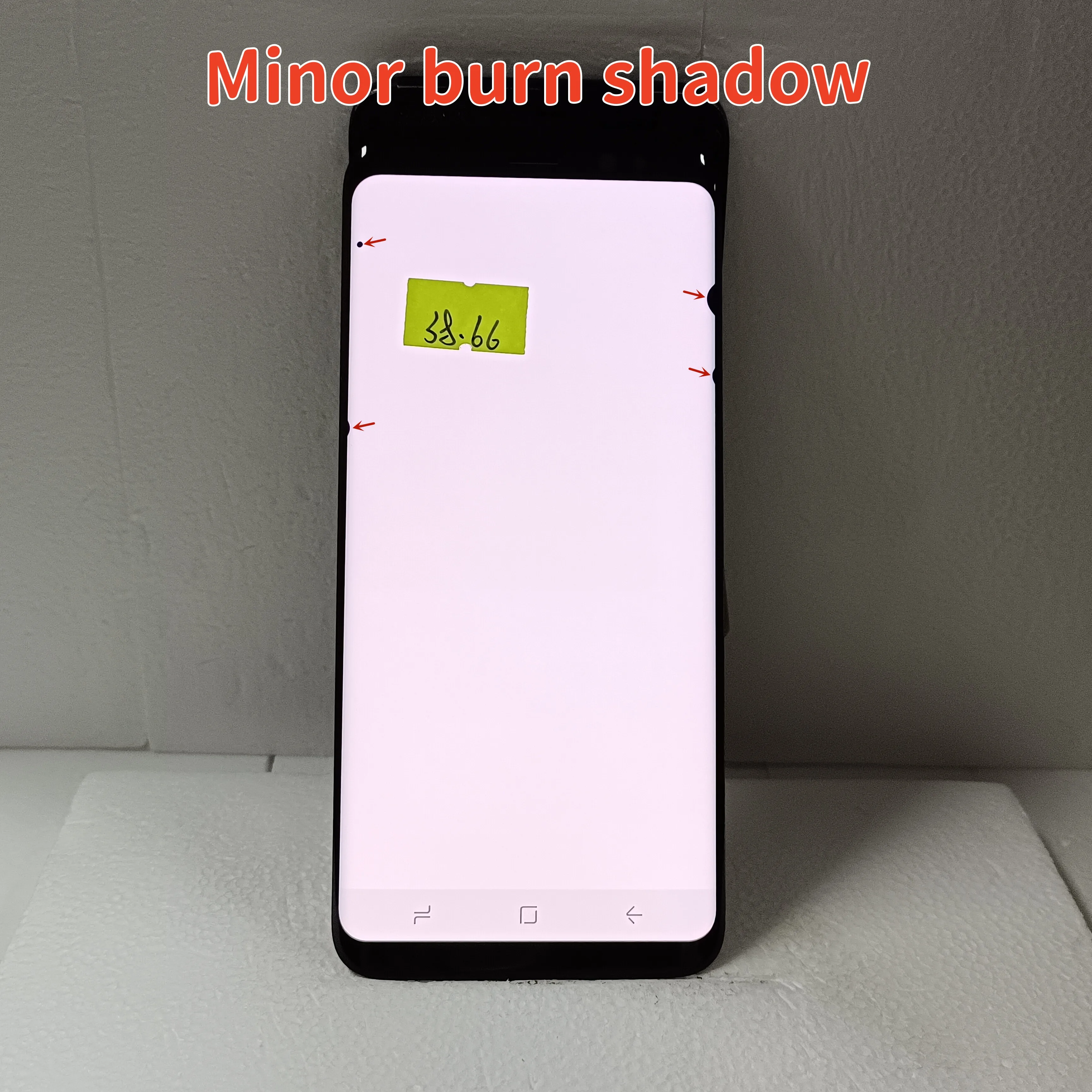 AMOLED G950F LCD For Samsung Galaxy S8 Display With burns 5.8\