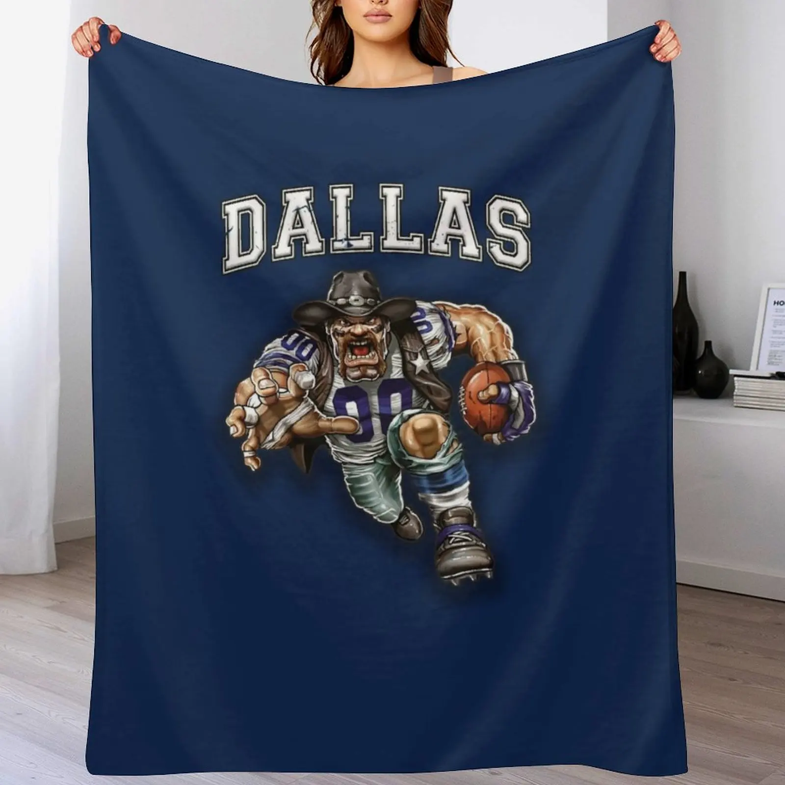 

Dallas Football Throw Blanket Luxury Designer christmas gifts Thermal Thermals For Travel Blankets