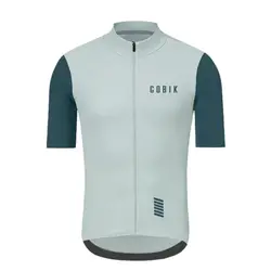 Cobik Team Bicycle Short Sleeve Tops Cycle Shirt Summer Men Cycling MTB Maillot Cycling Jersey Bike Wear Outdoor Uniform 2024