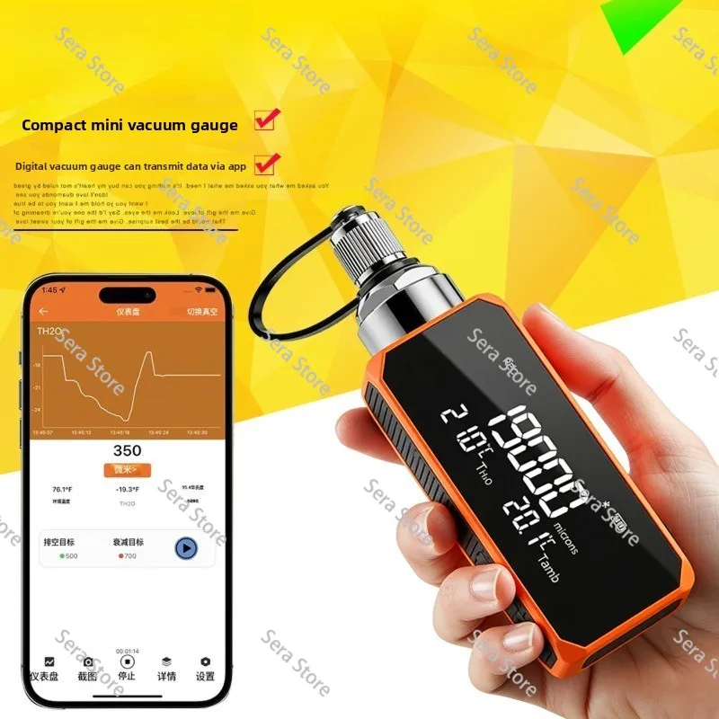 Suitable for VGW-mini vacuum gauge, accurate measurement of vacuum value for refrigeration maintenance