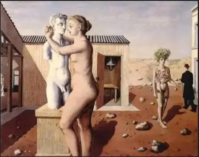 رواندا طوابع بريدية Y1982 بول ديلفاوكس اللوحة Pygmalion 1 جميع الطوابع البريدية الجديدة القابلة للجمع المواد لسكرابوكينغ