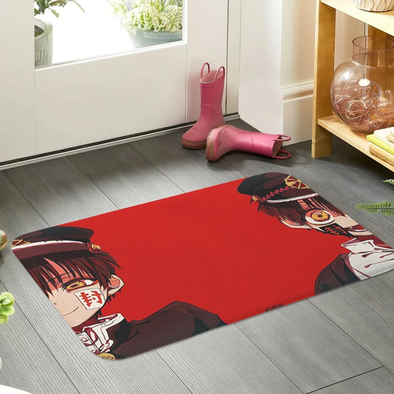 

Anime Carpet Entrance of House T-Hanako Kun Living Room Kitchen Main Door Entry Mat Interior Home Decor Items Hallway Bath Rug