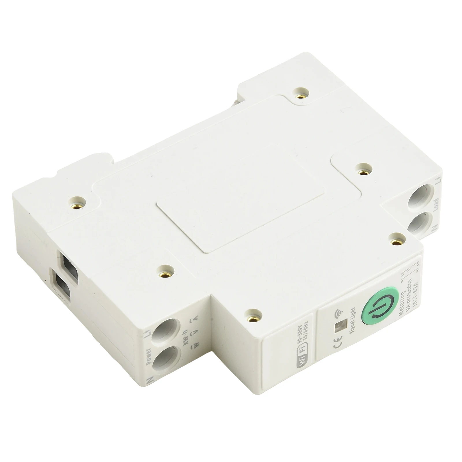 For Tuya Smart Circuit Breaker with Voltage Current Power Tracking and Automatic Protection Against Electrical Anomalies