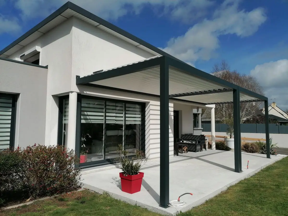 

3x6 4x6 Bioclimatica Waterproof Gazebo Aluminum Luxury Outdoor Motorized Pergola Aluminium Garden Modern Waterproof Arbours