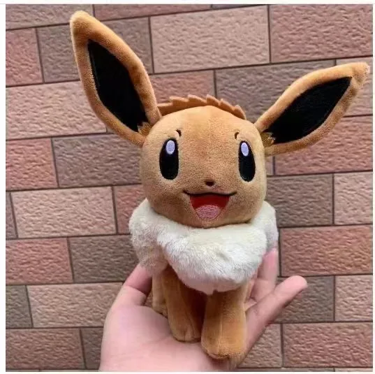 Pokemon Knuffels Eevee 20 cm Knuffels Anime Figuren Pluche Zacht Speelgoed & Hobby Games Grappige Cadeaus Voor Kinderen Kinderen meisjes
