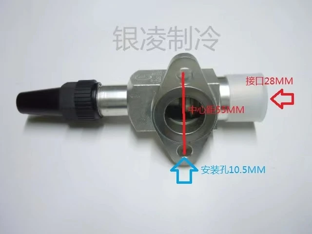 

Refrigeration semi-closed freezer central air conditioning cold storage Turin compressor suction and exhaust valve welding port