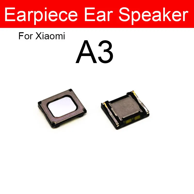 Earpiece Speaker For Xiaomi Mi A1 A2 Pocophone F1 A3 Lite Ear Speaker Sound Earphone Ear Piece Flex Cable Replacement Parts