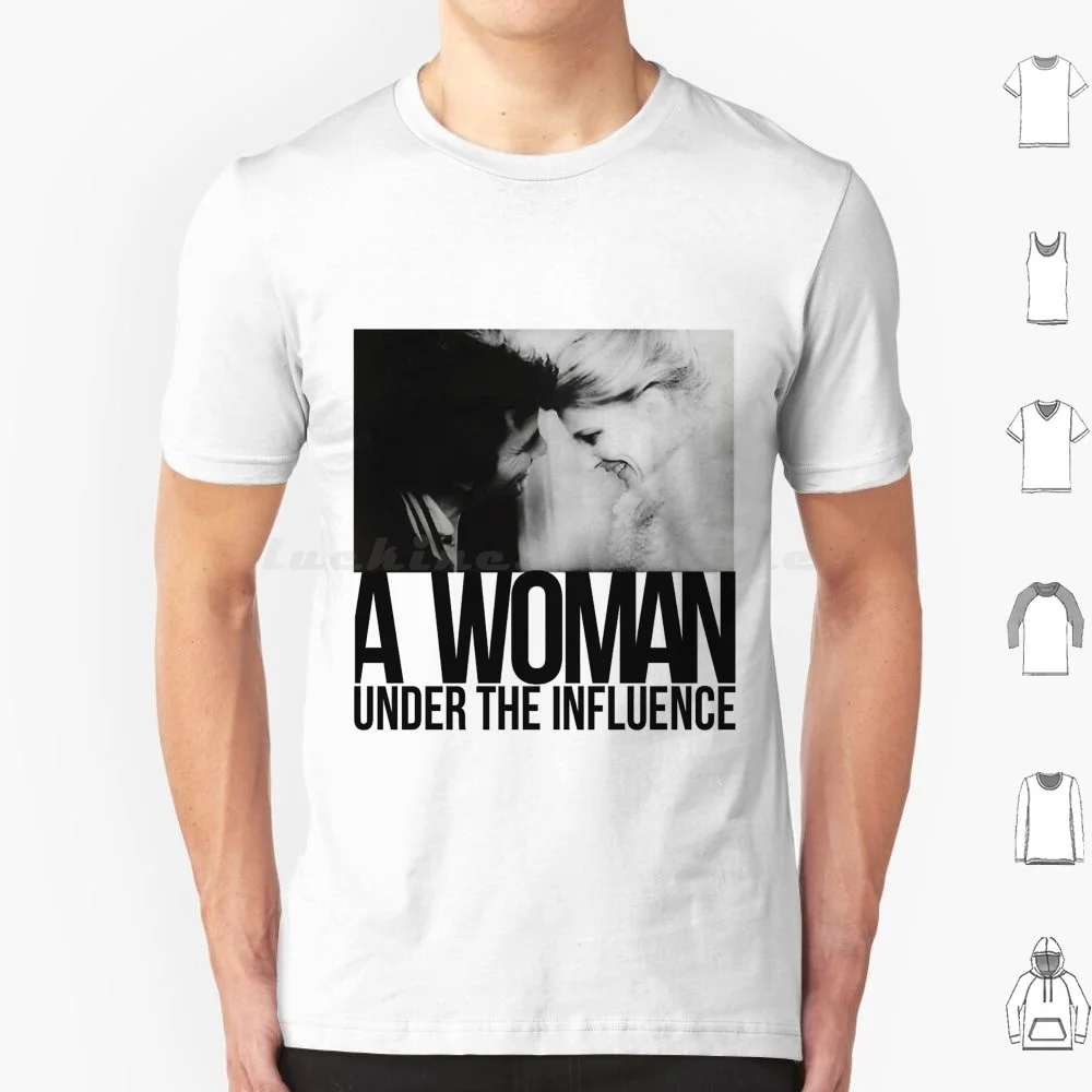 A Woman Under The Influence John Cassavetes , Gena Rowlands T Shirt Cotton Men Women DIY Print Gena Rowlands John Cassavetes A