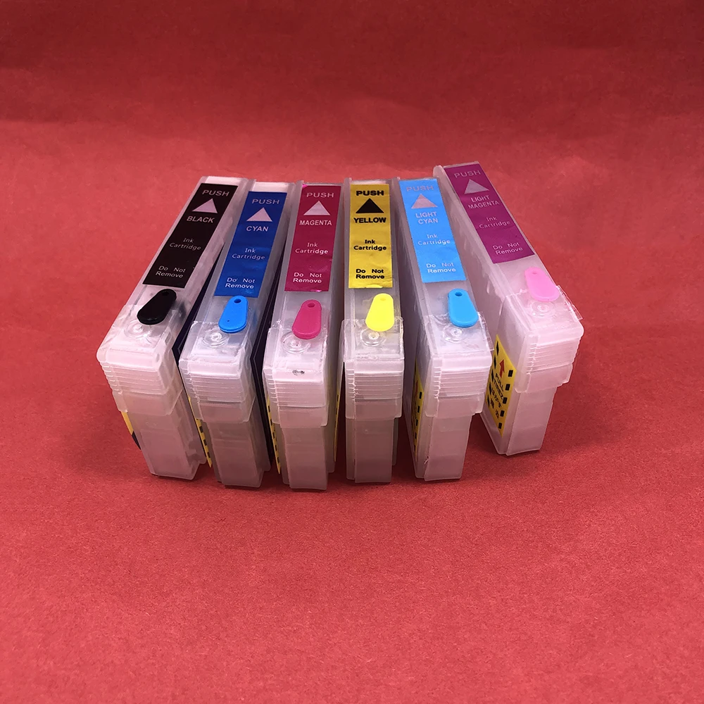 

81 T0811 - T0816 refillable ink cartridge T0811N for Epson R290 R295 RX590 RX610 RX690 RX695 1410 TX659 TX720WD TX800FW