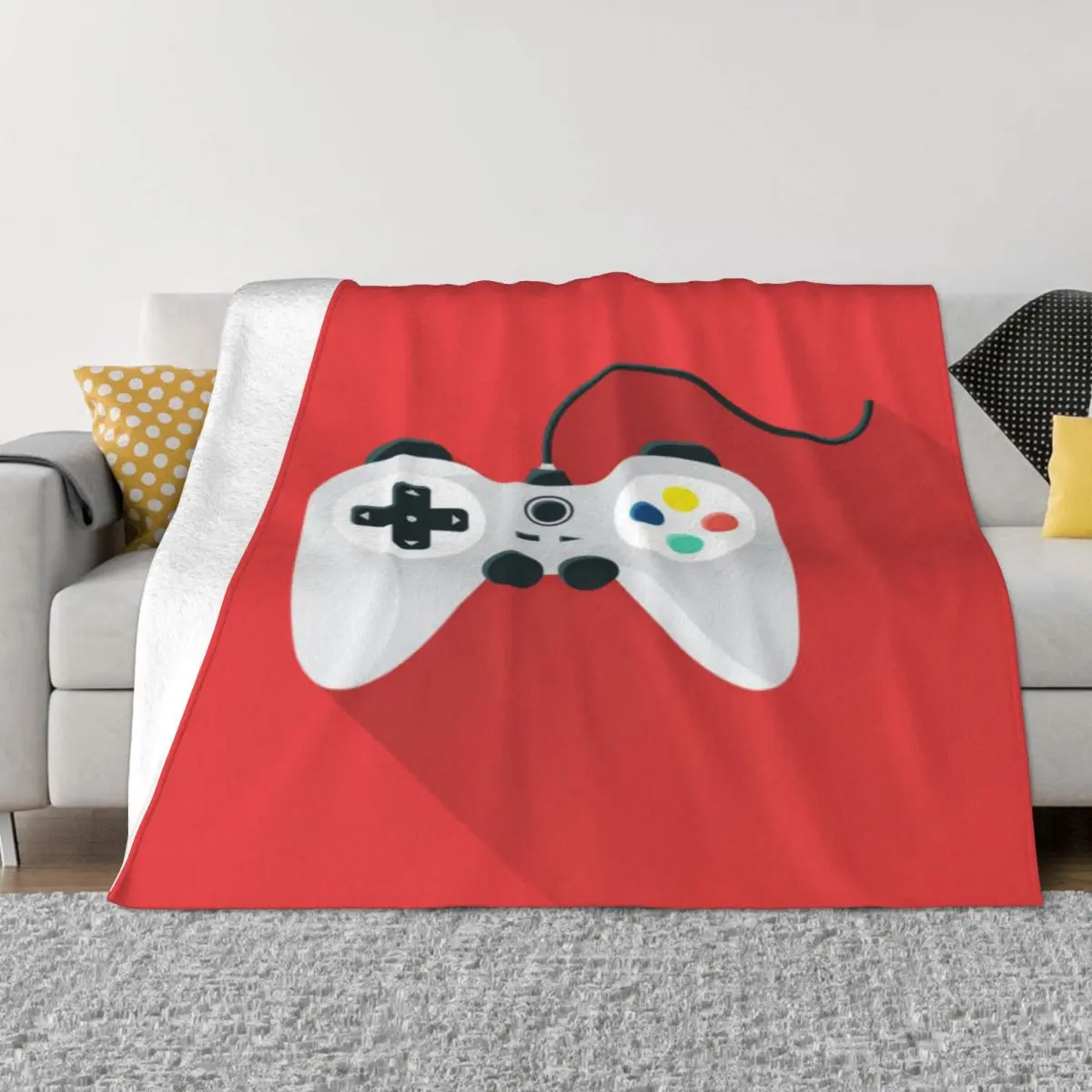 

RZN Gamer Game Controller 2610 Anime Couple Blankets Blankets And Blankets Throw Blanket