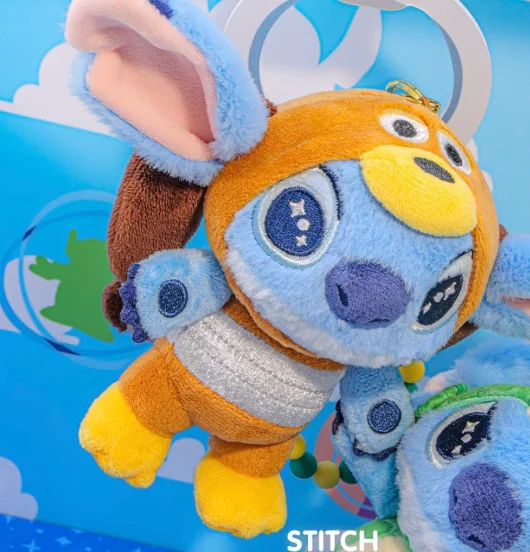 Nieuwe Originele Hot Toys Stitch Mania Serie Blind Box Stitch Toy Story Thema Mystery Box Cosbi Sleutelhanger Ornament Cadeau Speelgoed