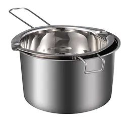 Double Boiler Pot Wax Melting Pot Cheese Melting Pot Chocolate Melting Pot Stainless Steel Chocolate Pot Nice Chic Fine Safe