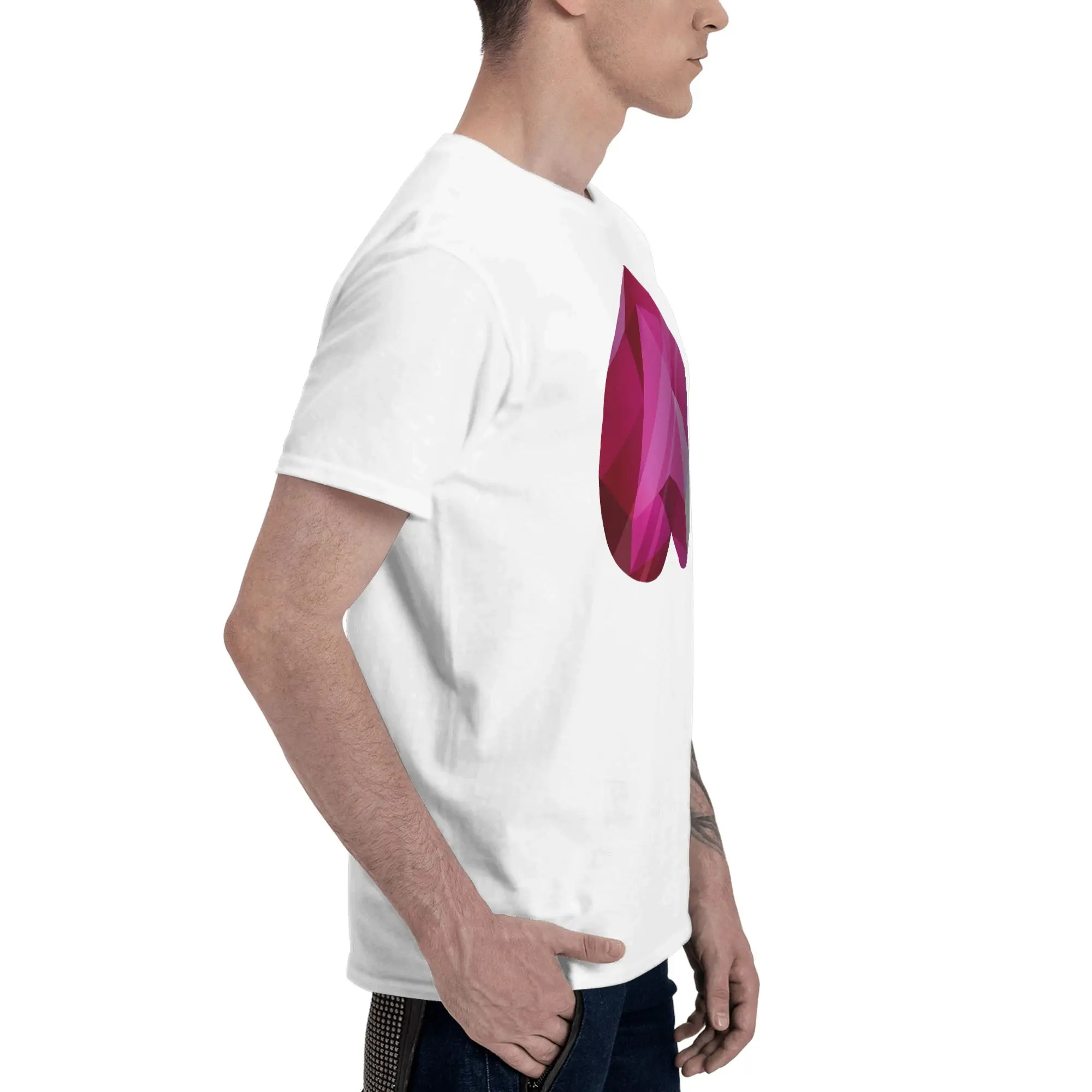 Steven Universe - Spinel Heart Gem 2nd Form Abrasion-Resistant Reversible T-shirt Minimalist Artistic T-shirt