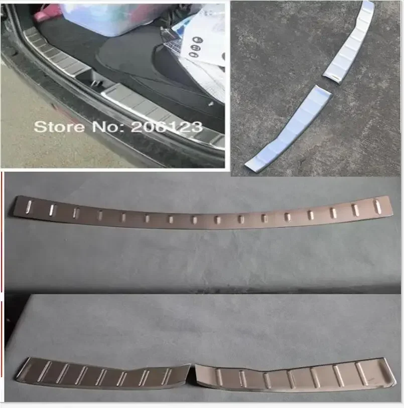 

Бесплатная доставка 2010-2012 2013 2014 2015-2018 для Mitsubishi ASX, высококачественная внутренняя защита заднего бампера из нержавеющей стали, порог