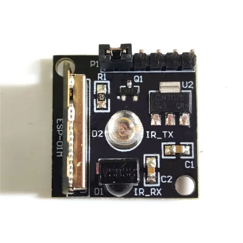ABME ESP8285 ESP-01M IR Transceiver Wifi Wireless Module Remote Control Switch Development Learning Board Esp 8285 ESP-01M