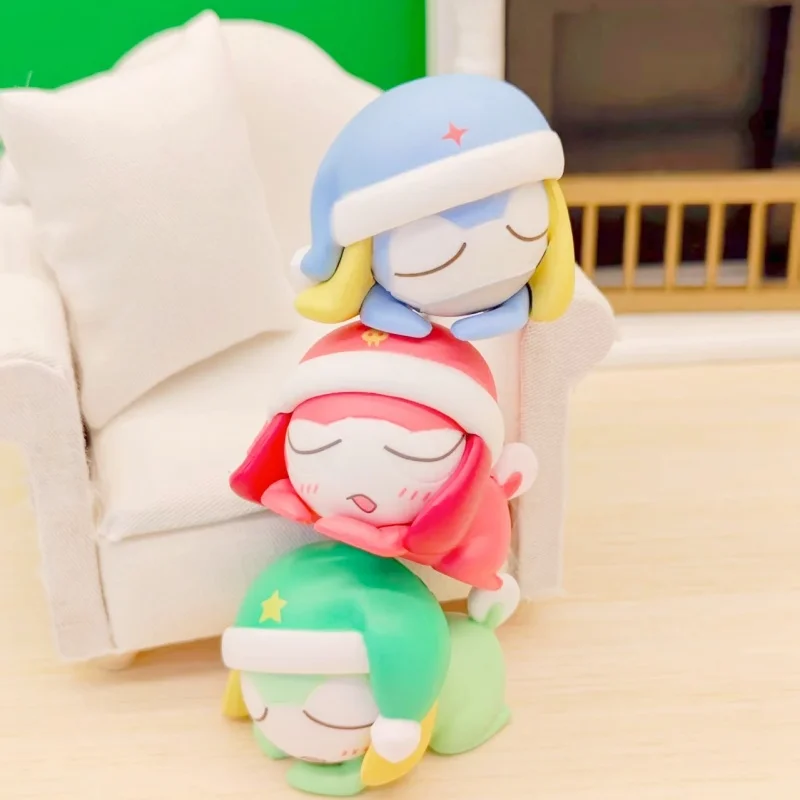 بانداي الرقيب الأصلي. الضفدع أنيمي الشكل غاشابون كيرورو جيورو تاما الحلي الصغيرة ألعاب شخصيات الحركة للبنين بنات أطفال هدية #1