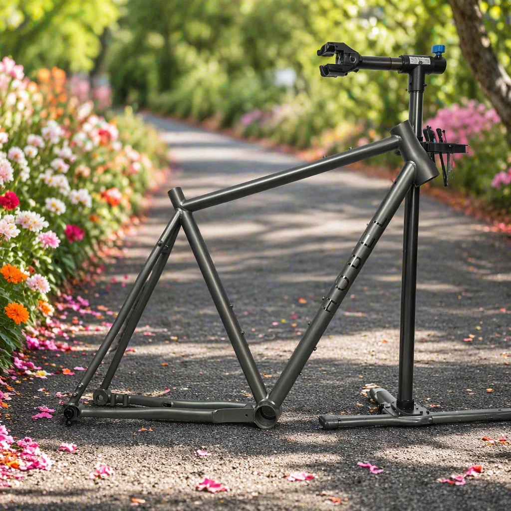 New Style Arrival 3AL2.5V Titanium Gravel Bike Frame