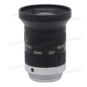 Горячая линза машинного зрения MVL-MF5028M-5MPE, промышленная линза FA, 5 мегапикселей, 2/3 дюйма, 50 мм, линза с ручной диафрагмой и креплением C Горячая линза машинного зрения MVL-MF5028M-5MPE, промышленная линза FA, 5 мегапикселей, 2/3 дюйма, 50 мм, линза с ручной диафрагмой и креплением C