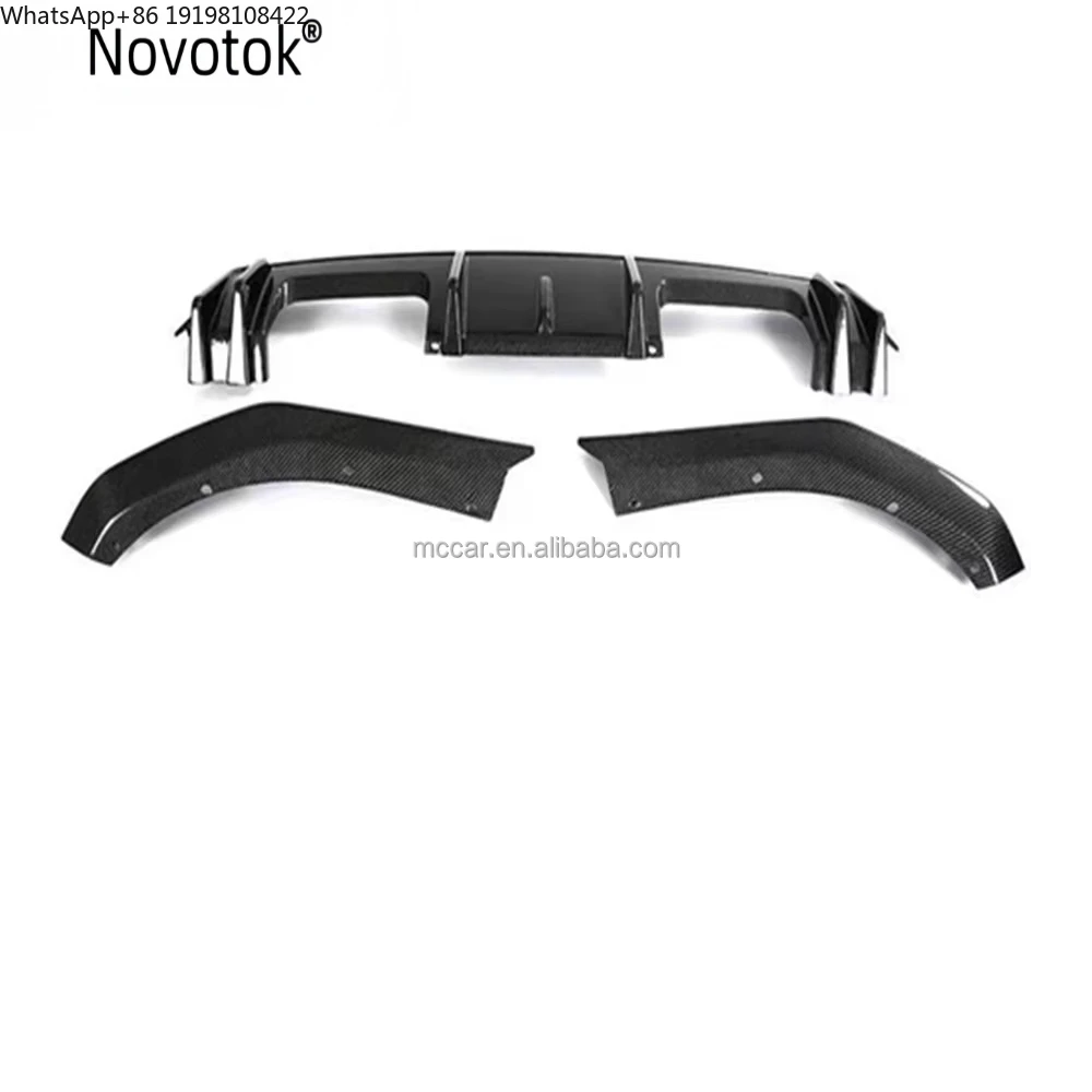 

Высококачественный разделитель заднего бампера для BMW G80 M3 M4 G82 3D, диффузор заднего бампера