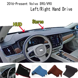 For Volvo S90 V90 T6 T5 4D Accessories Dashboard Cover Instrument Panel Dash Mat Dashmat Protective Pad