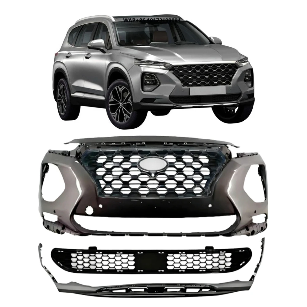 

Car Front Bumpers Assembly Bumper Cover Kit for Santa Fe 2019 86511-S1000 86350-S1000