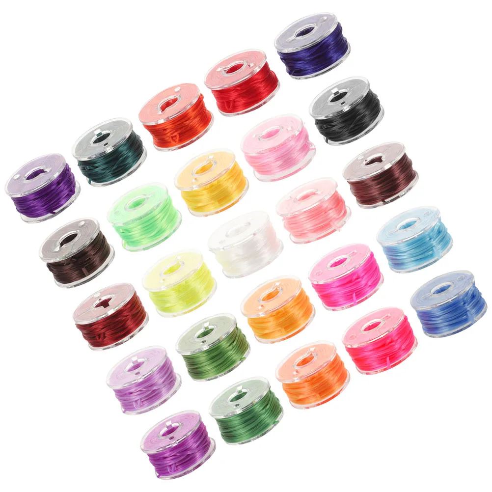 

1 Box Of Handmade Beading Cord For Diy Jewelry Making Stretchy Elastic Bracelet String Craft Rope Kit Necklace String Beading