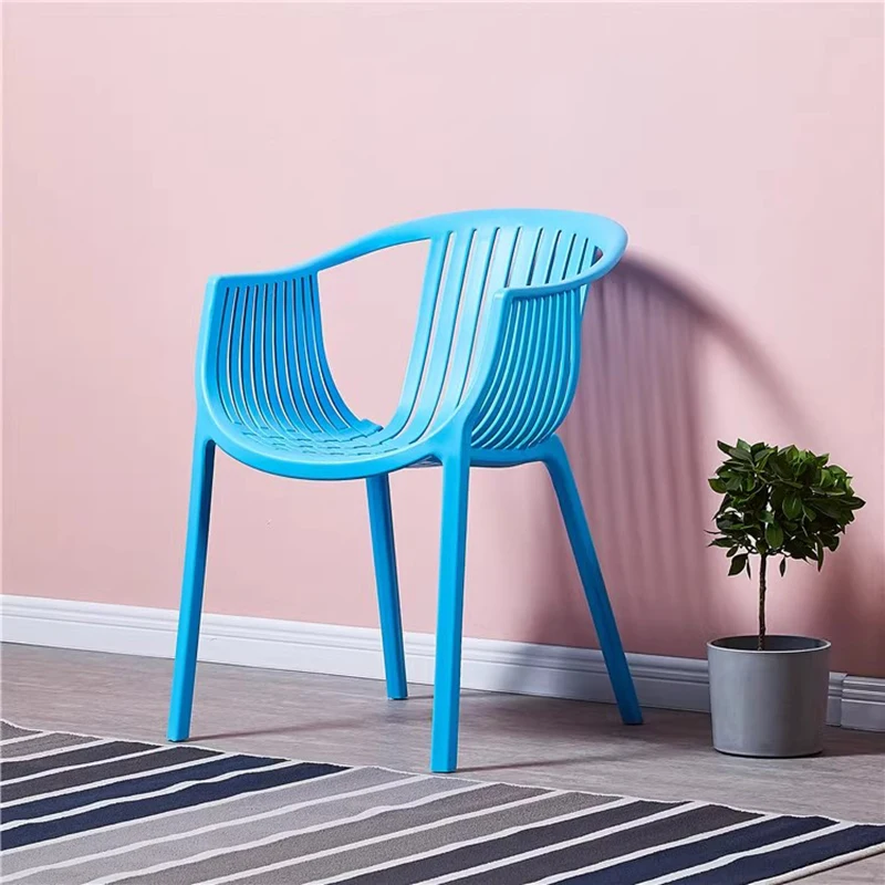 Chaises de jardin en plastique au design moderne, poignée étanche, balkon blanc nordique, meubles de balcon Masa Sandalye