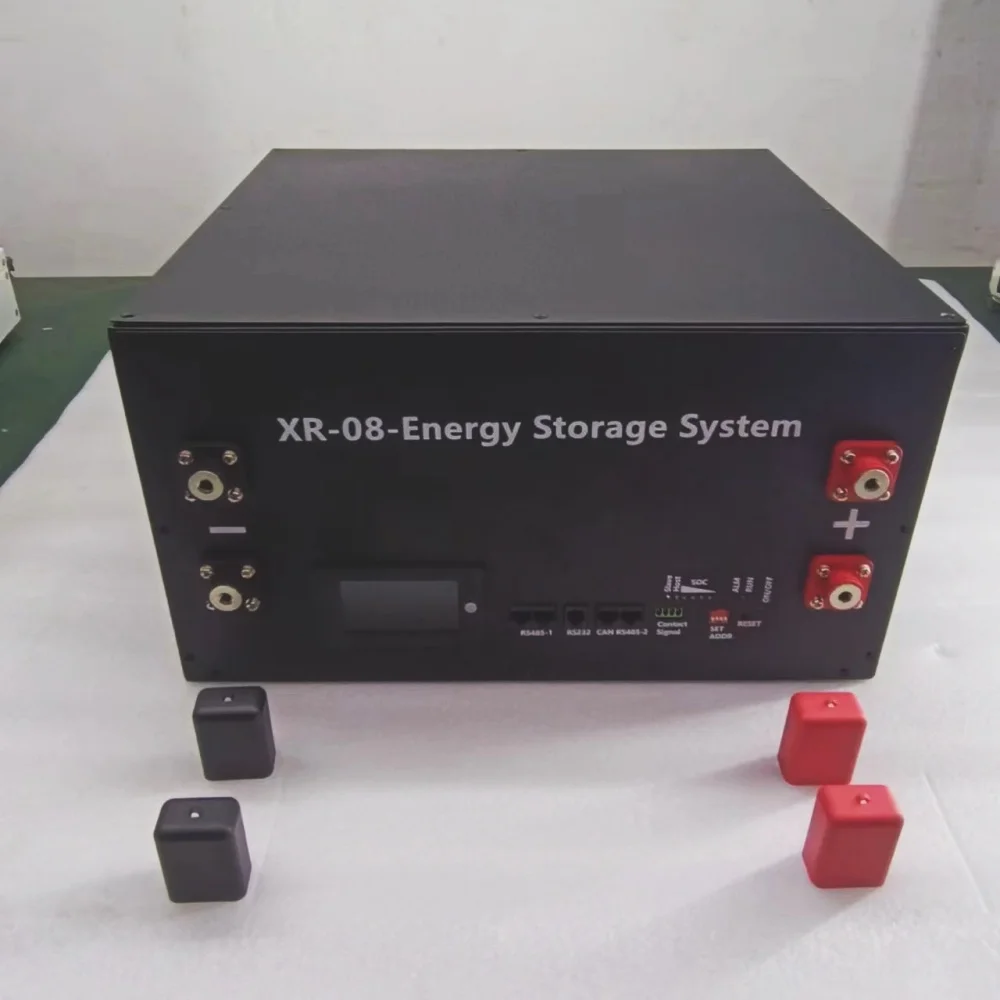 Solar energy storage battery 24V280AH 7.2KWH 8S 24V LiFePO4 Battery Box Case DIY Kit For EVE CATL 280 302AH