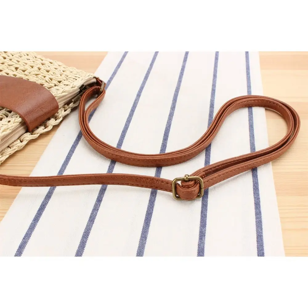Casual Woven Straw Beach Bags Women Handbags Summer Straw Shoulder Crossbody Bag