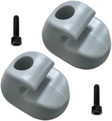 

Sun Visor Clips for Peterbilt Kenworth T680 - Gray (2 Pack)