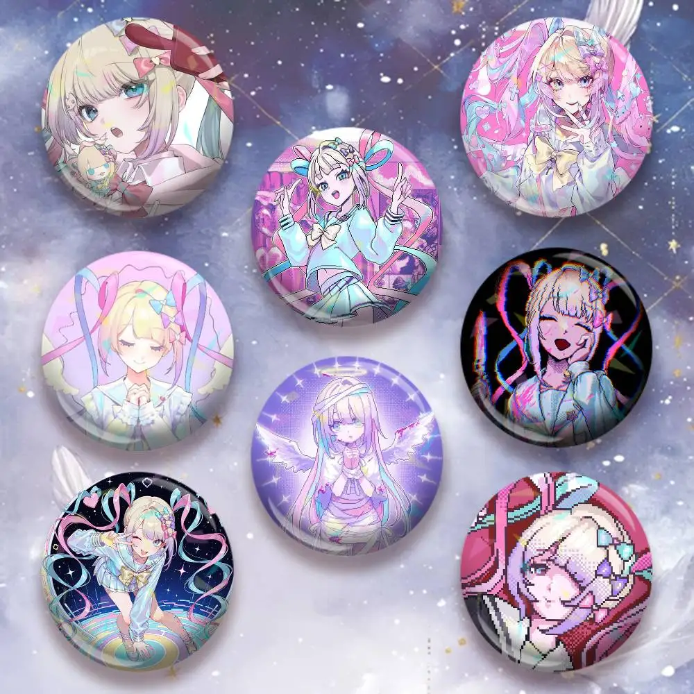 KAngel N-Needy Streamer Overdose Icon Badge Handmade Tinplate Brooch for Chest Ornament Gifts Easter decorations