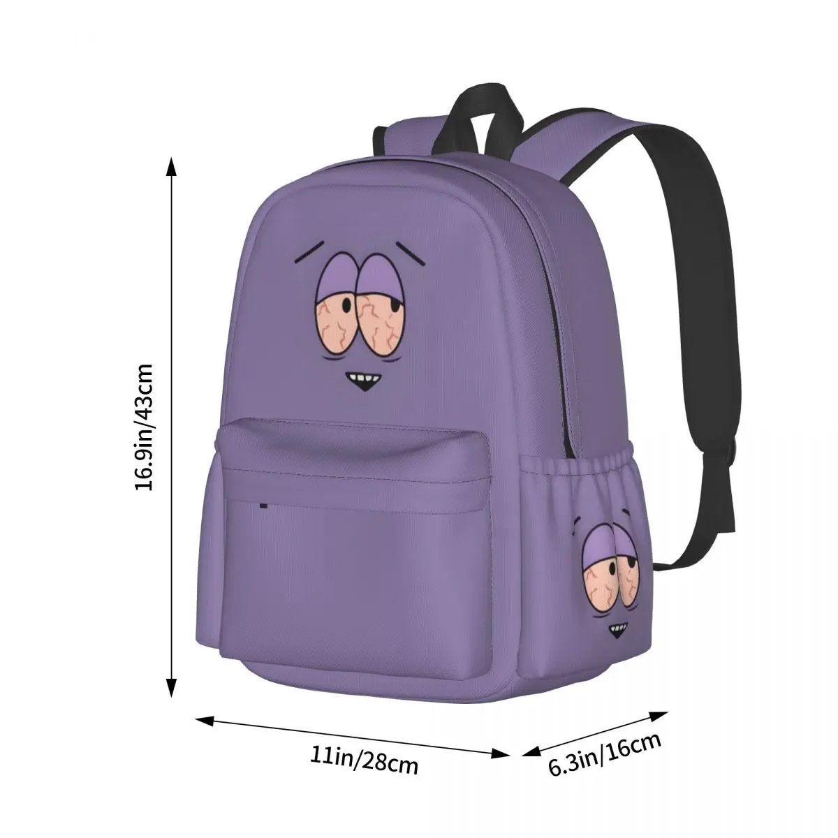 South Park Toallin Backpack for Men Women Fashion Student Business Daypack College Shoulder Bag 17in