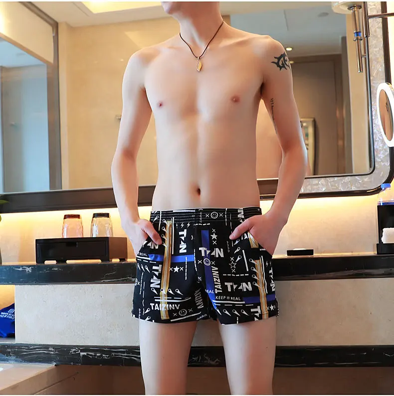 

Men's underwear printed casual pants aro pants shorts men's casual pants Home Shorts