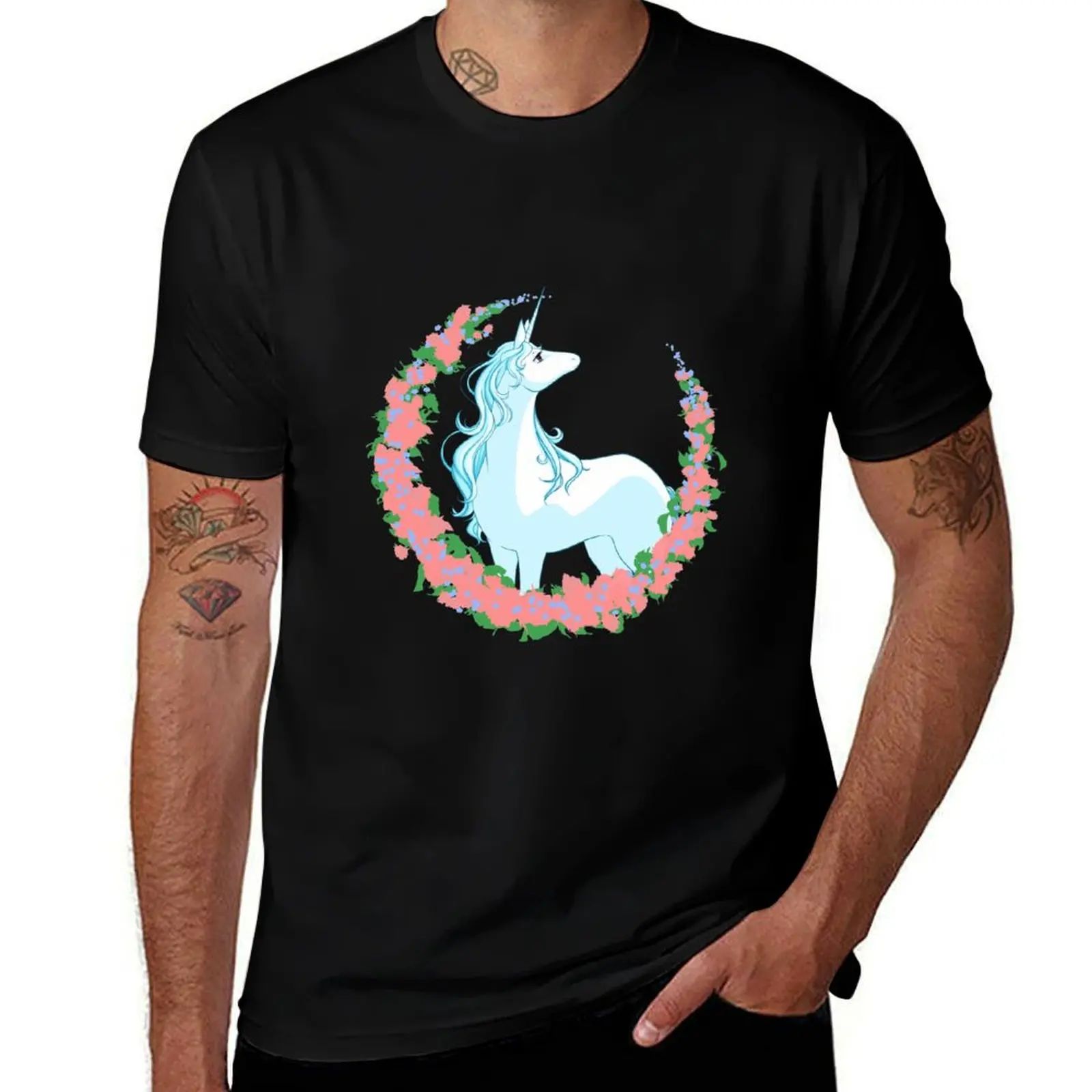 

The Last Unicorn T-Shirt customs design your own graphic t shirts customs custom t shirt shirts men