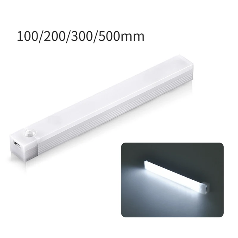 Motion Sensor Light Wireless LED Night Light Type C Rechargeable Light Cabinet Wardrobe Lamp Staircase Backlight For Kitchen LED
