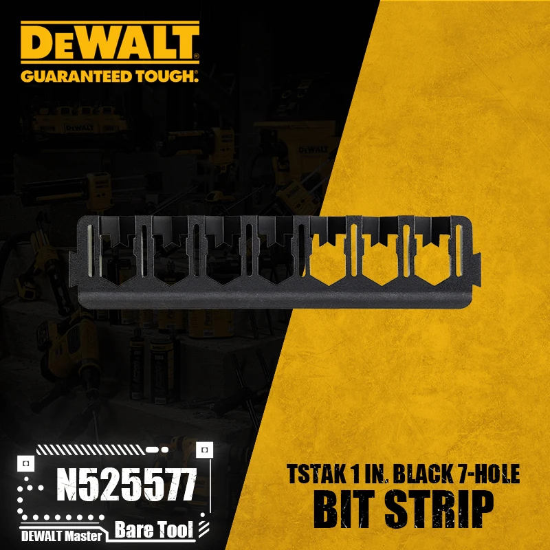 DEWALT-barra divisora para accesorios de carcasa resistente, tira de broca, N645345, N525577, N540501